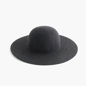 NWOT J. Crew floppy felt hat